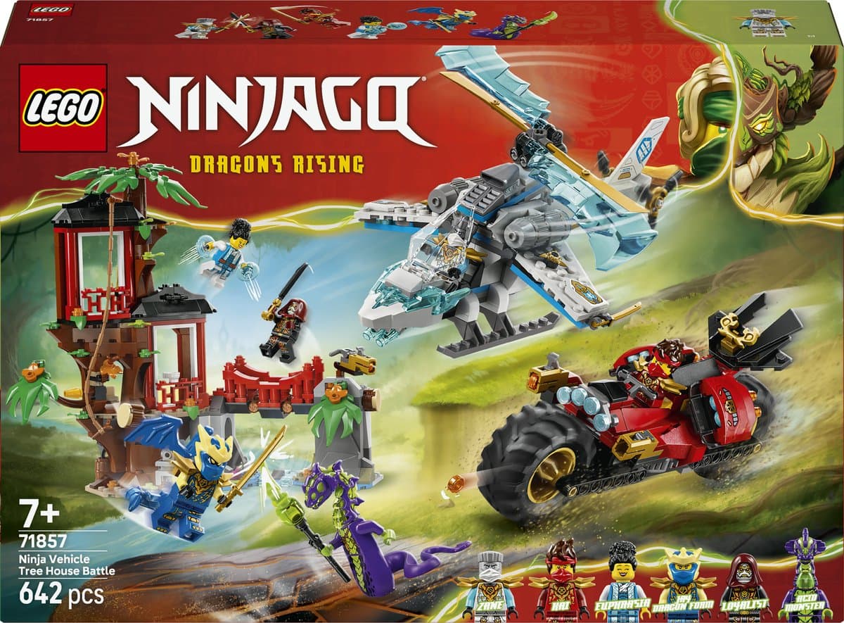 Lego Ninjago 71857 Ninjavoertuigen Bouwstenen — afbeelding 1