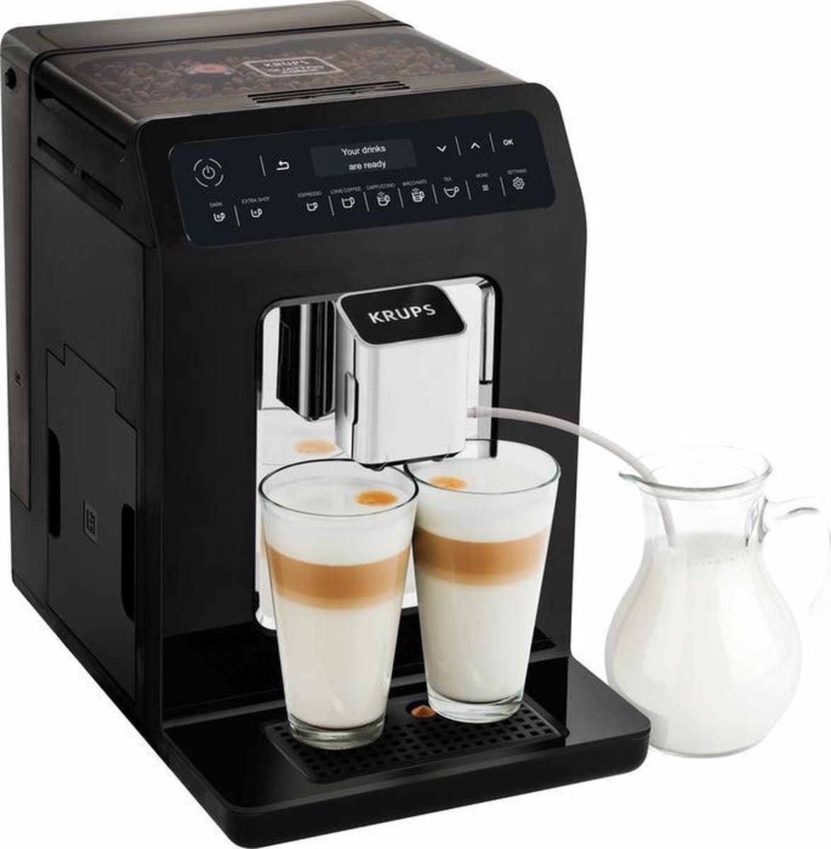 Krups Evidence EA870810 koffiezetapparaat Half automatisch Espressomachine 3 l — afbeelding 1