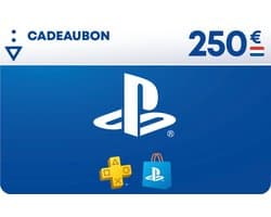250 euro PlayStation Store tegoed - PlayStation Kaart (NL)