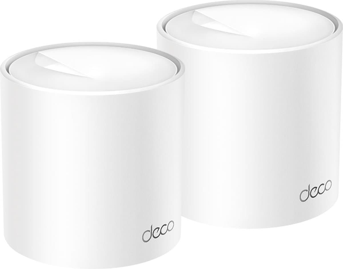 TP-Link Deco X10 Dual-band (2.4 GHz / 5 GHz) Wi-Fi 6 (802.11ax) Wit 2 Intern — afbeelding 1