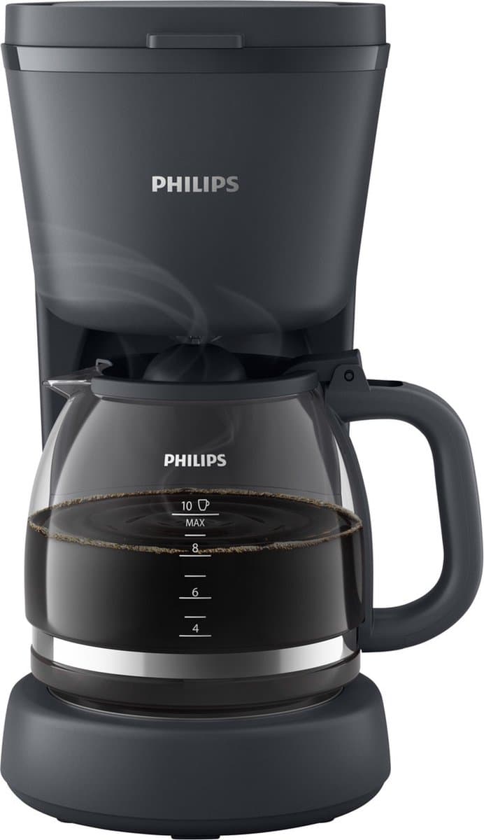 Philips filter koffiezetapparaat - max 1,38 L - 2 tot 10 kopjes - auto uitschakeling — afbeelding 1
