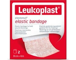 Elastomull Elastische bandage 4m x 8cm 2 Rol