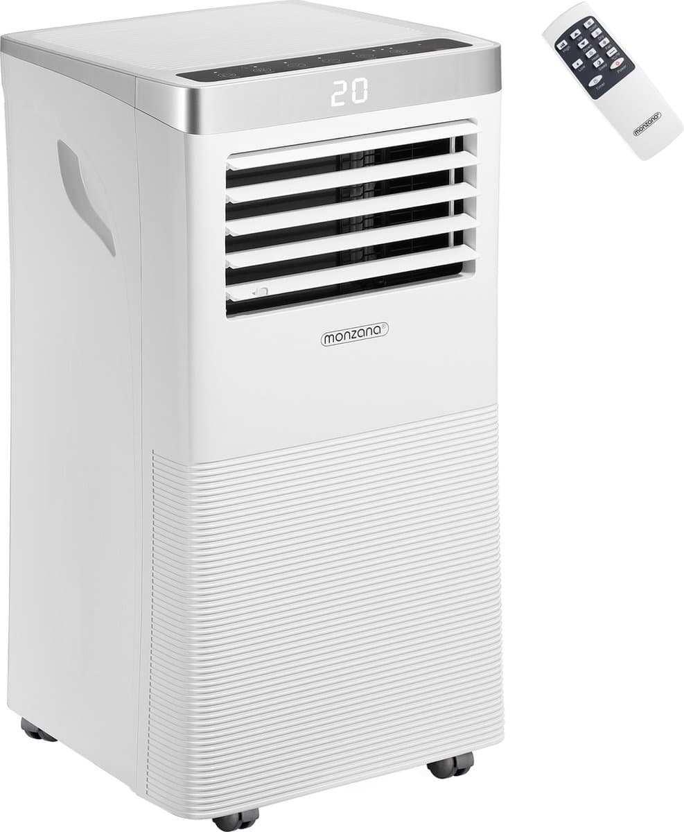 Monzana Mobiele Airco MZKA1000 - 4in1 Inclusief App-bediening - Wit — afbeelding 1