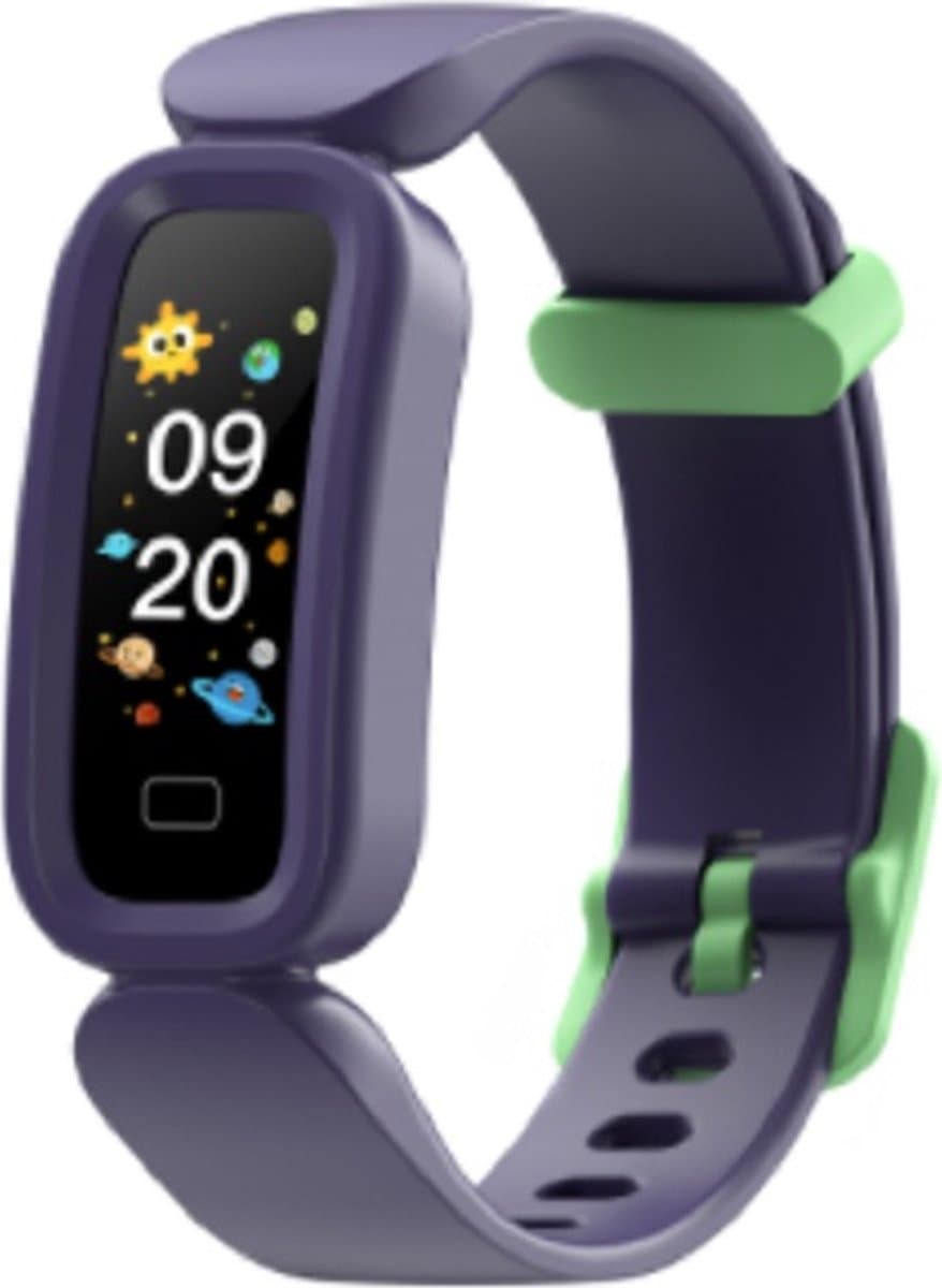 West Watches Model Sand Activity Tracker Stappenteller - Smartband - Sporthorloge Kinderen - Blauw/Paars — afbeelding 1