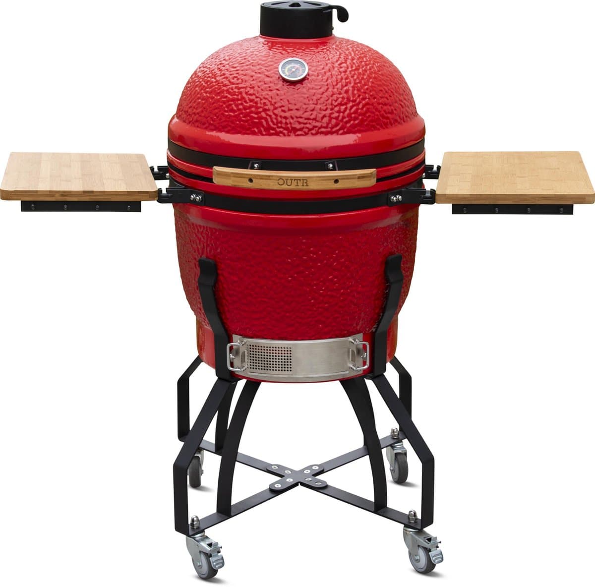 Kamado Grill Large 55 - Rood — afbeelding 1
