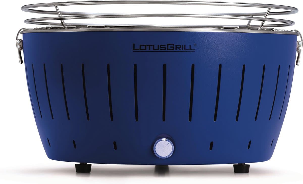 LotusGrill XL Tafelbarbecue - Ø435mm - Diepblauw — afbeelding 1