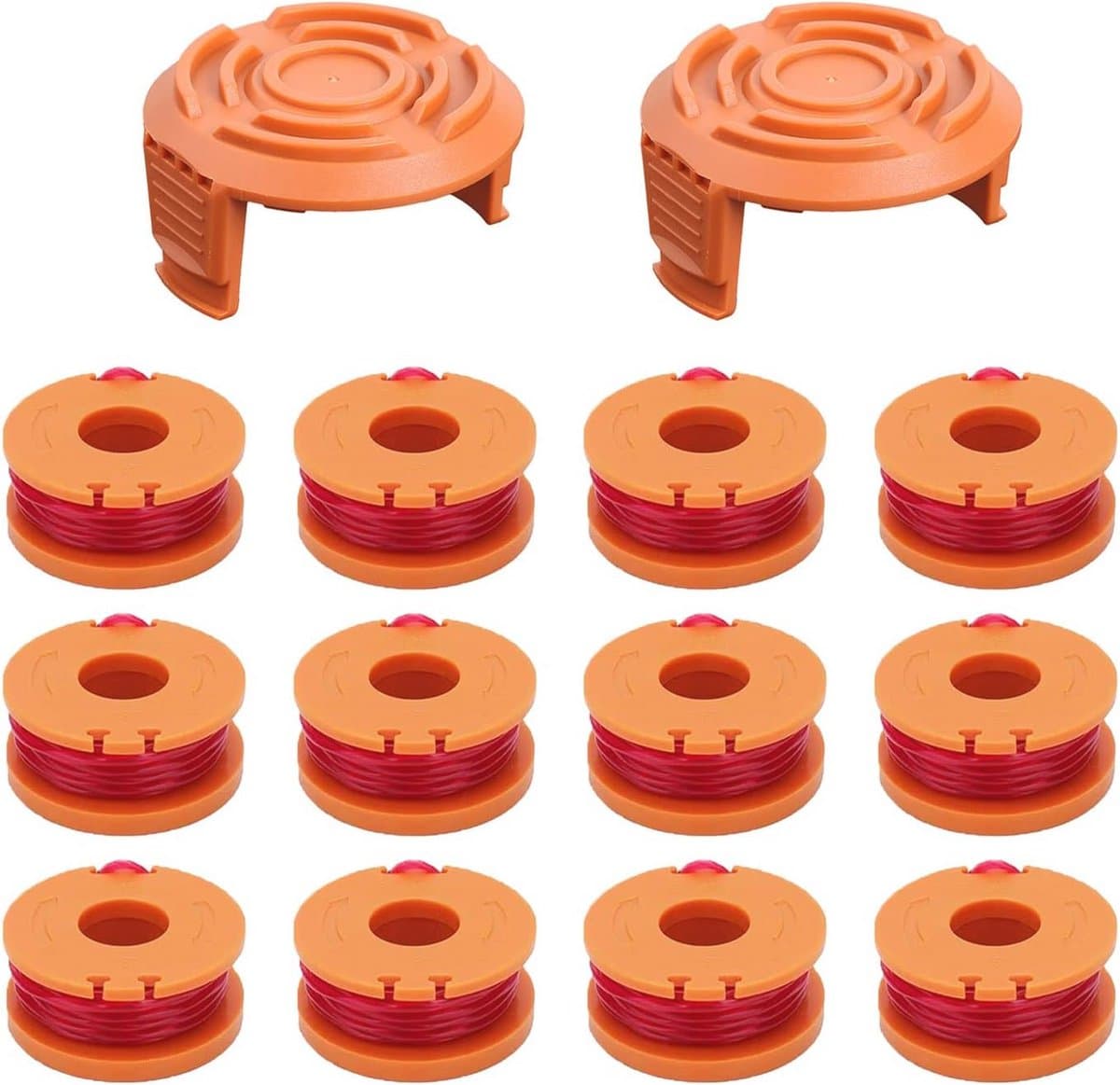 14 Stuks Grastrimmerspoel Ø1,65 mm - Vervangende Spoelen voor Grasmaaiers — afbeelding 1
