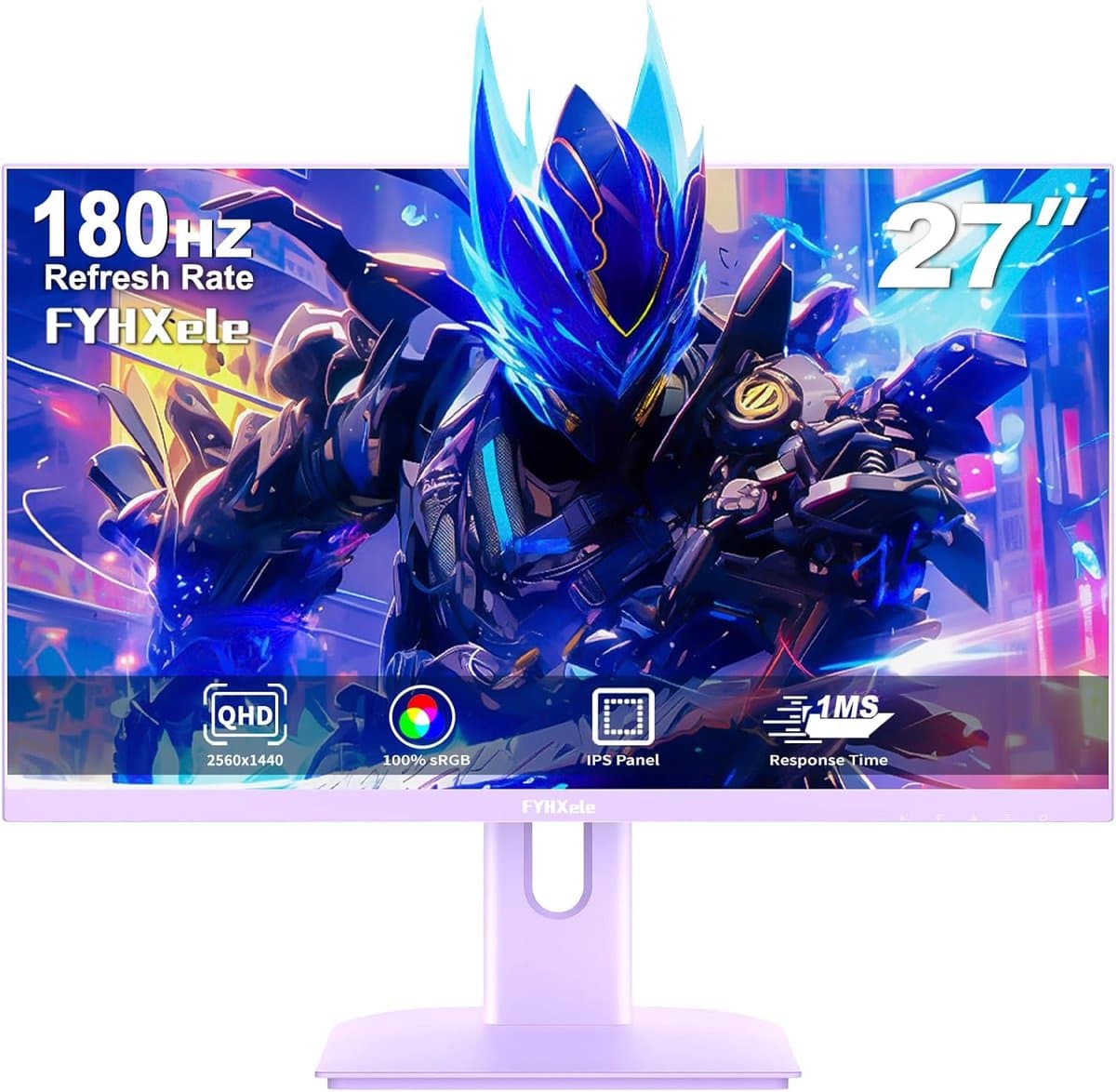 144hz Monitor - Gaming Beeldscherm - Plug & Play — afbeelding 1