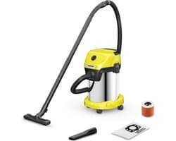 water- en stoftankstofzuiger 19l 1000w geel - karcher - 16281410