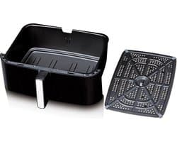 Gastronoma 18290009 - Airfryer mand met een inhoud van 10L, geschikt voor de Gastronoma 18290003 en 18290006 - Zwart