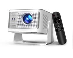 Jently projector - beamer - draagbaar - projector scherm - 4K HD 1080P - luidsprekers - cinema view