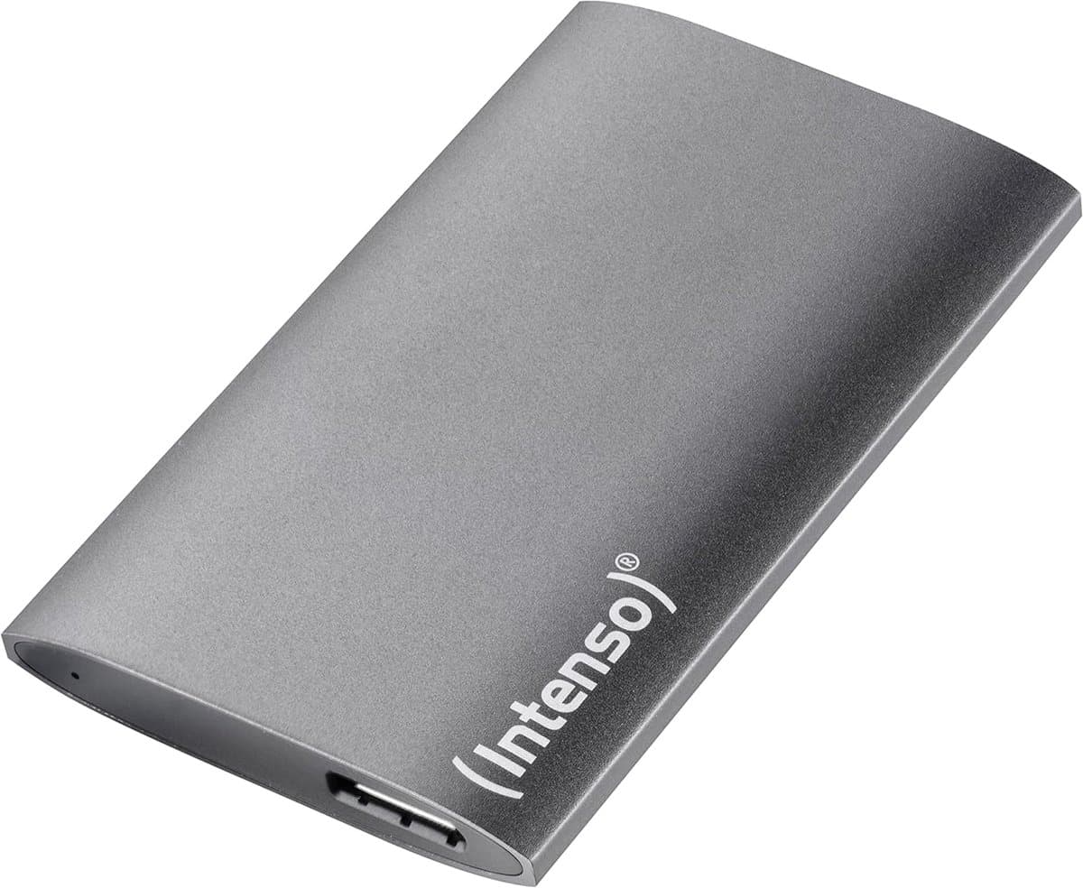 Externe SSD - Draagbare Opslag - Snelle Data Overdracht - Stil en Schokbestendig - 1 TB - Antraciet — afbeelding 1