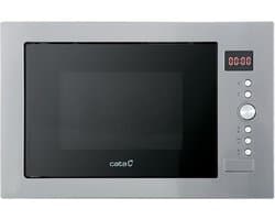 Inbouwmagnetron met Grill - Magnetronoven - Snel Maaltijden Bereiden - 32 Liter Capaciteit - 900W Vermogen - Roestvrij Staal