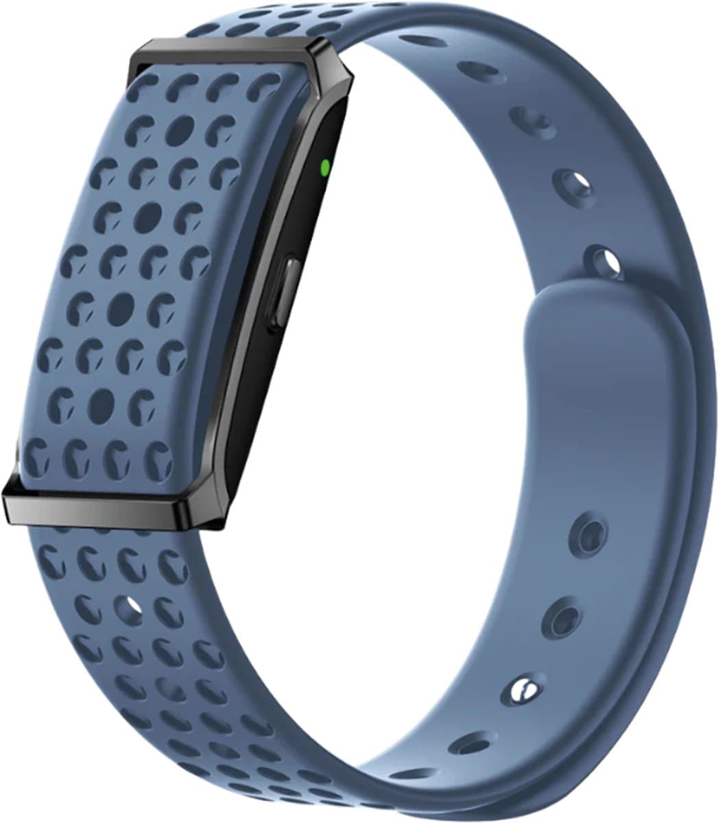 NOLATR Motion – Stappenteller & Hartslagmeter – Sport Armband – Activity Tracker – Dames & Heren – Silicone Blauw – Slaapmonitor – Zonder Abonnement — afbeelding 1
