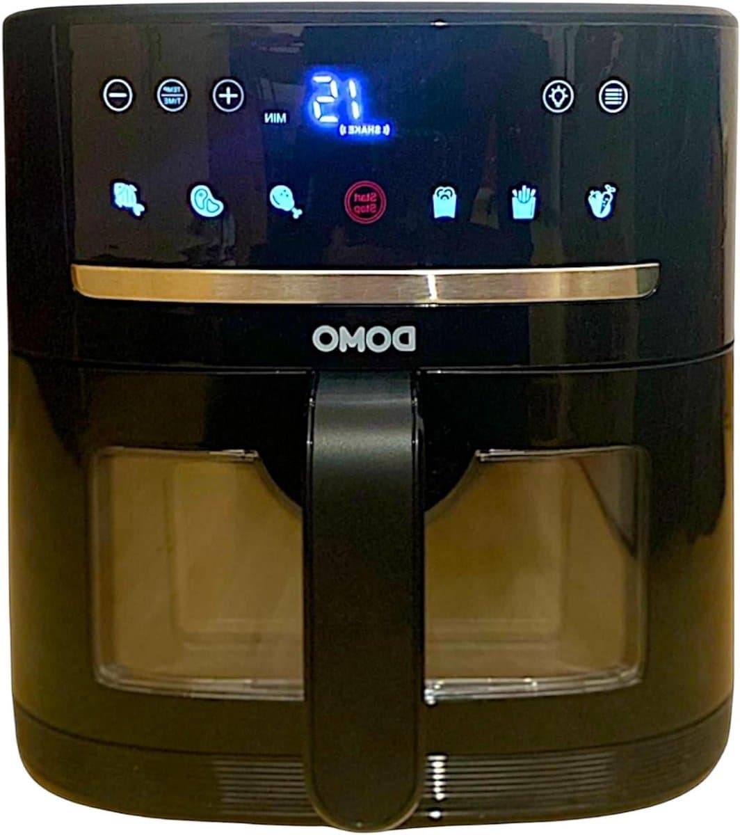 Heteluchtfriteuse - Airfryer - Gezond Koken - 6 Programma's - 4 Liter - Zwart — afbeelding 1