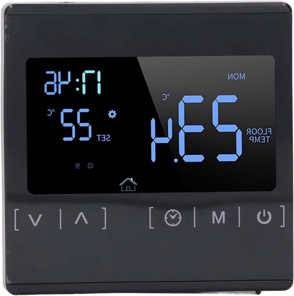 Slimme Thermostaat - Digitale Thermostaat Vloerverwarming - Comfortabel Huis - Dubbele Sensor - 16A - Wit — afbeelding 1