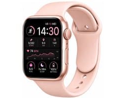 Royal Supplies RF-93 Smartwatch - Smartwatch Heren - Smartwatch Dames - HD Touchscreen - Horloge - Stappenteller - Bloeddrukmeter - Saturatiemeter - IOS & Android -Screenprotector- Roze