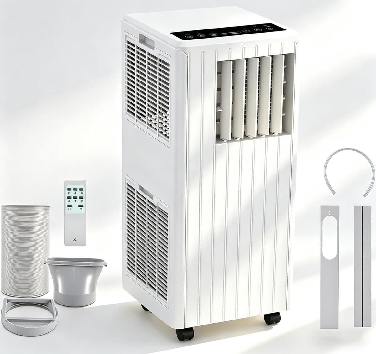 Mobiele Airco - Airco Ventilator - Ruimte Koelen - 3-in-1 Functionaliteit - 15 m² - Wit — afbeelding 1
