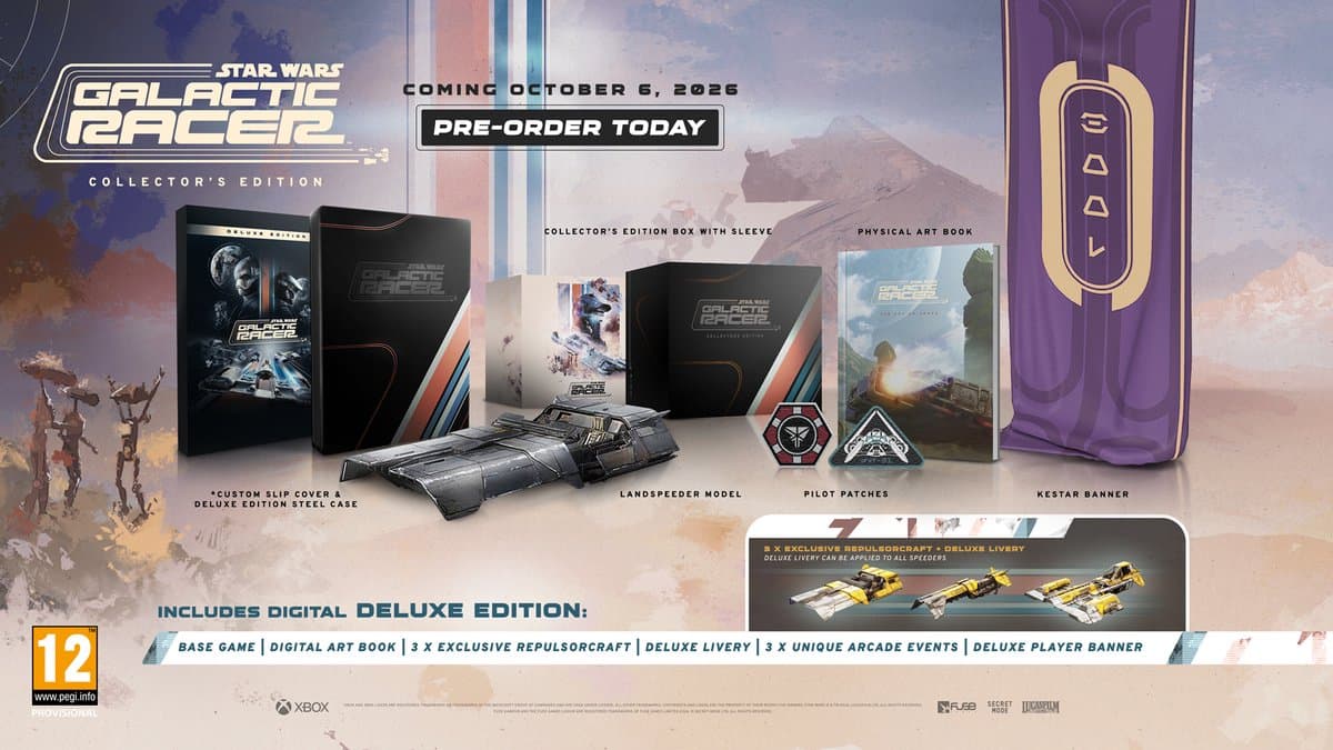 Star Wars: Galactic Racer - Collectors Edition - Xbox Series X — afbeelding 1