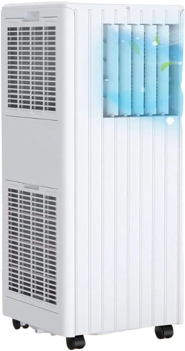 DIMICO - Mobiele Airco 9000 BTU - Verrijdbare Airconditioner met Slang en Afstandsbediening - 3 in 1 Koelen Ventileren Ontvochtigen - Voor 25m2 / 75m3 — afbeelding 1