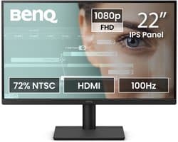 BenQ GW2291 – 21.5” Full HD IPS Monitor – 100Hz – Flicker‑Free – Low Blue Light – Ingebouwde Speakers