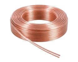 Luidspreker kabel - 0.75mm² - 50 meter - Op rol - Allteq