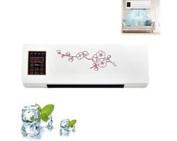 Kanaalloze Airco - Wandmodel Koeler - Ruimte Koelen - Automatische Temperatuur - 2000W - Wit