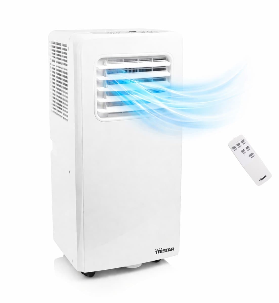 Tristar AC-5529 Mobiele Airconditioner 9000 BTU – 3-in-1 Airco, Ventilator & Ontvochtiger – Voor Ruimtes tot 34 m² – Timer – Wit — afbeelding 1