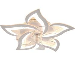 TamTrade Plafondventilator - Plafond ventilator met verlichting - LED - Dimbare verlichting - RGB - Instelbare kleurtemperatuur