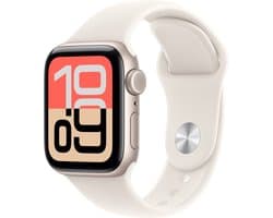 Apple Watch SE 3 - Wifi + 5G - 40mm - Starlight Aluminium Case with Starlight Sport Band - M/L
