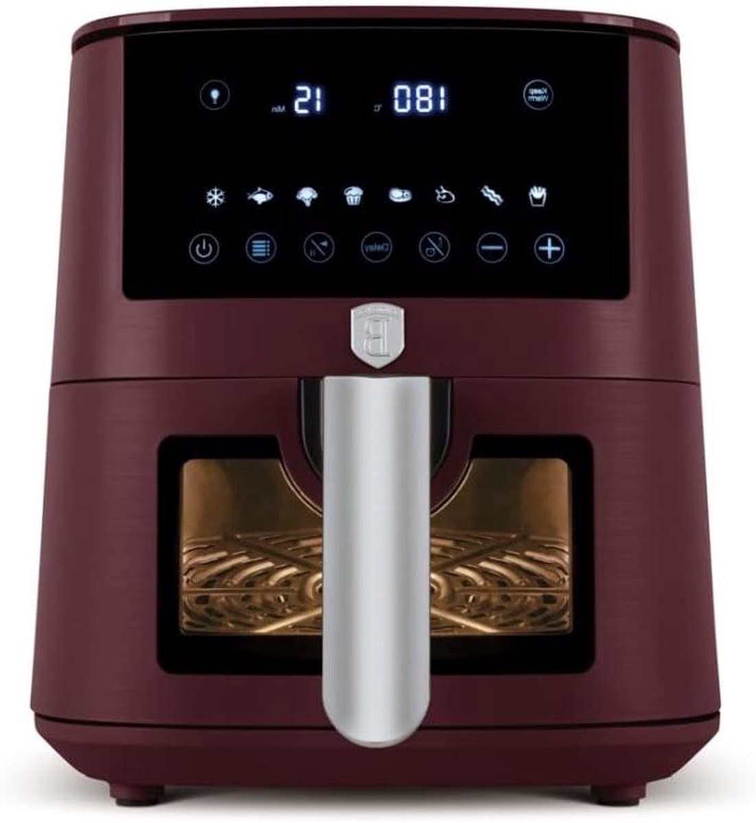 Heteluchtfriteuse - Airfryer - Gezond Frituren - Grote Capaciteit - 5 Liter - Zwart — afbeelding 1