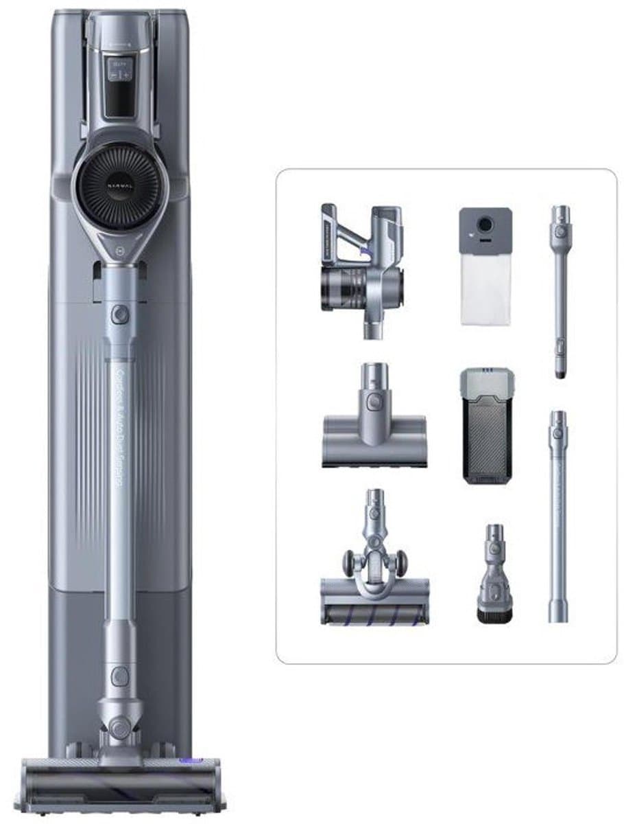 Narwal – V40 Station – Steel stofzuiger – 220AW – 120 min — afbeelding 1
