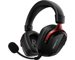 Phreeze GHW5 Gaming Headset Draadloos - Met Microfoon - Bluetooth - USB-C - Noise Cancelling - Wireless Gaming Headset - Gaming Koptelefoon - Headset PC - Geschikt voor PS5, Switch 2, Mobiel