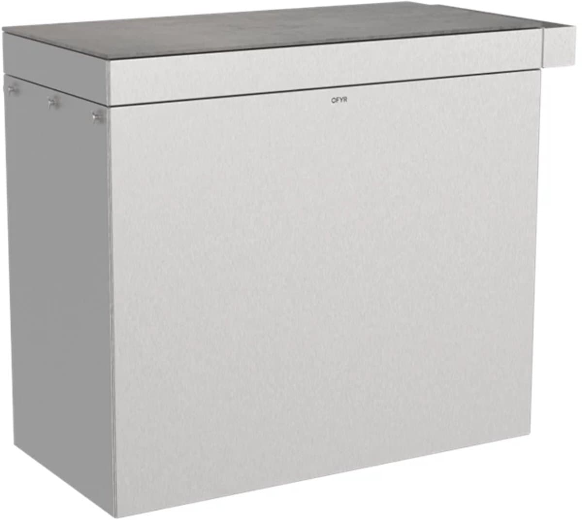 OFYR Signature Mise en Place 100 Brushed Steel Terra — afbeelding 1