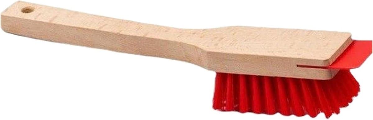 Grasmaaier Schraper - Onderhoudsborstel - Gazon Onderhoud - Lange Greep - 40.5 cm - Houten — afbeelding 1