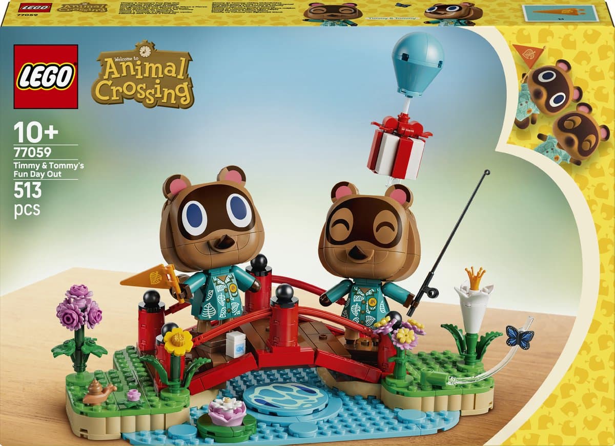 LEGO Animal Crossing Dagje Vrij met Timmy en Tommy Game Speelgoed voor Kinderen 77059 — afbeelding 1