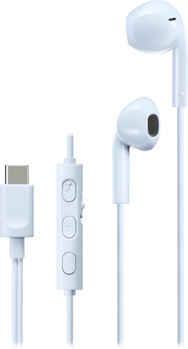JVC HA-FR17UC - In-Ear USB-C Stereo Headset + Remote - Blauw — afbeelding 1