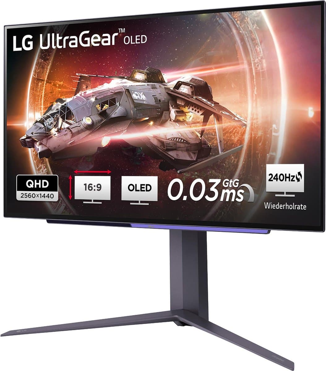 Monitor LG 27GS95QX-B.AEU Quad HD 27" — afbeelding 1