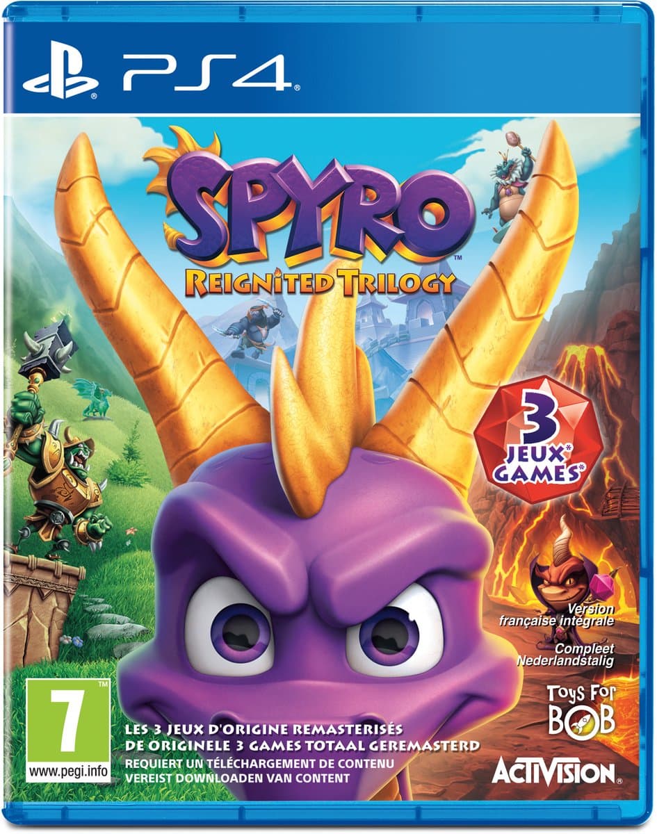 Spyro: Reignited Trilogy - PS4 — afbeelding 1