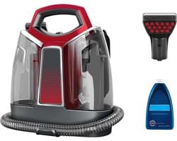 SVN® Tapijtreiniger machine - Tapijtreiniger - Tapijtreiniger apparaat - Zwart/Rood - 17cm x 30cm x 37cm
