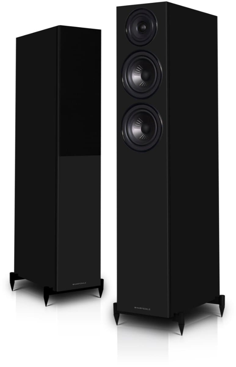 Wharfedale Diamond 12.3i Vloerstaande Speaker – Krachtige Bas – 2,5-weg – 130mm Driver – 38Hz-20kHz – Passieve Speaker – Zwart — afbeelding 1