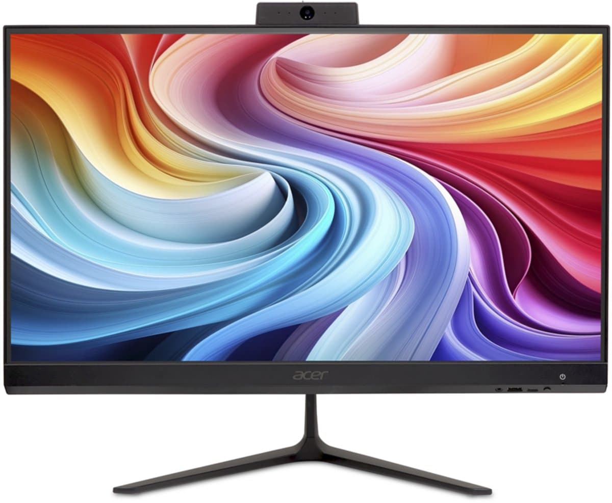 Acer Aspire C27-B I55430 NL Intel Core Ultra 5 120U 68,6 cm (27") 1920 x 1080 Pixels Alles-in-één-pc 16 GB DDR4-SDRAM 1 TB SSD Windows 11 Home Wi-Fi 6E (802.11ax) Zwart — afbeelding 1