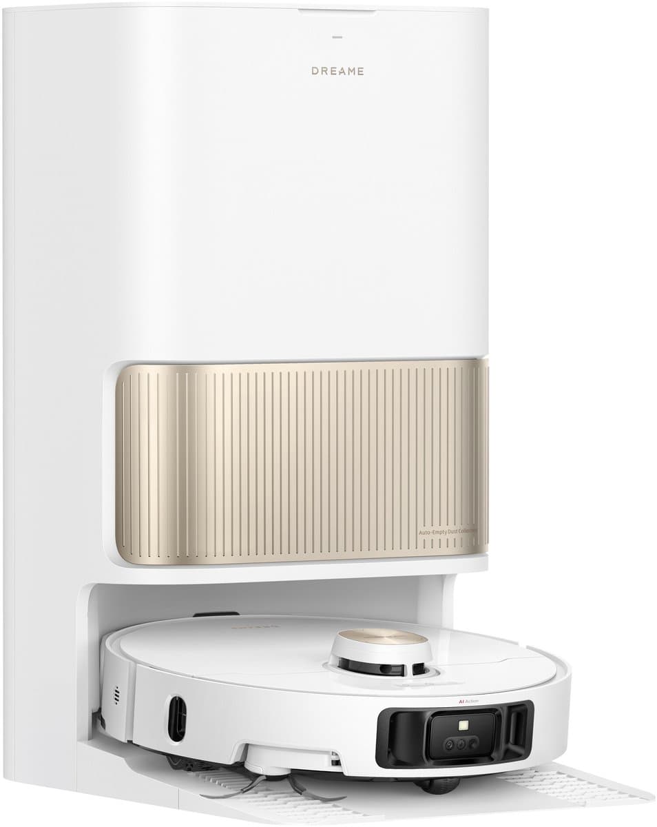 Dreame L40s Pro Ultra Wit– Robotstofzuiger met Dweilfunctie - Automatisch Leegsysteem en Zelfreinigende Dweil - 19.000 Pa Zuigkracht - AI Navigatie - Smart Docking - Geschikt voor Huisdierharen — afbeelding 1