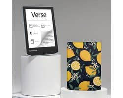PocketBook Verse e-reader Bright Blue – 6 inch – 8 GB + Citroen / Lemon Print Hoesje – voordeelbundel