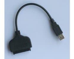 Hardeschijf Adapter - Converter Kabel - Data Overzetten - Plug en Play - 2.5 Inch - Zwart