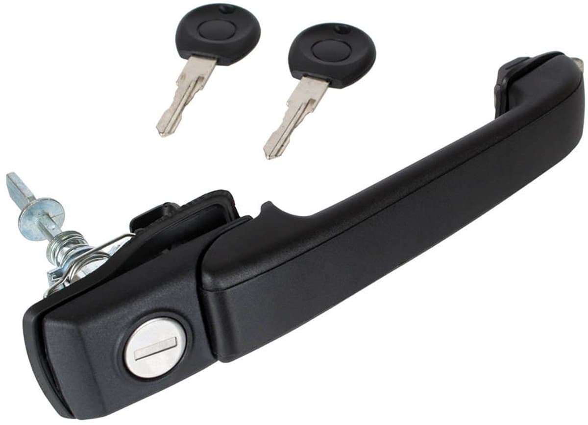 Modecar - Buitendeurhendel - Voor Links - VW Golf III/Vento - Zwart — afbeelding 1