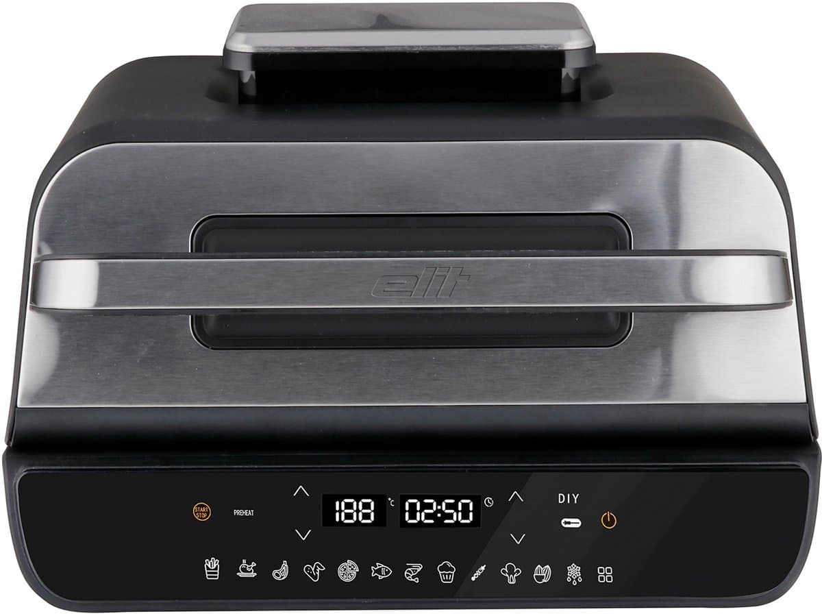 Elit GrillFry360 Max- Airfryer Grill 12-in-1- 1800W- XL capaciteit- 360 graden luchtcirculatie- Digitaal display- Grill,bak en frituur. — afbeelding 1