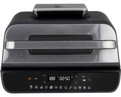 Elit GrillFry360 Max- Airfryer Grill 12-in-1- 1800W- XL capaciteit- 360 graden luchtcirculatie- Digitaal display- Grill,bak en frituur.