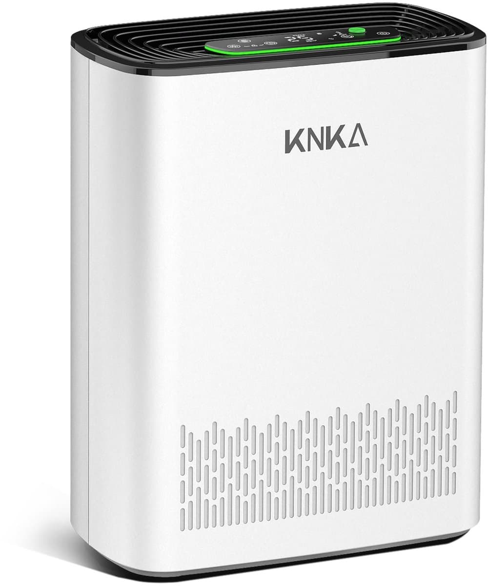 Luchtreiniger HEPA-filter Wit - 24 Watt Vermogen - 53 m² Oppervlakte - Elektrisch Snoer - Stille Nachtmodus — afbeelding 1