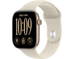 Apple Watch Series 12 - Wifi - 46 mm - Lichtgoud - S/M